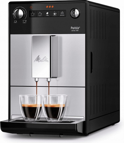 Aparat për kafe Melitta Purista F23/0-101, 1.2 l, i zi