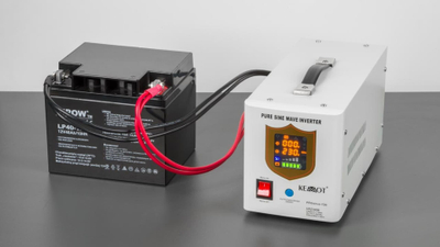 Bateri gel Vipow 12V 33Ah, për UPS dhe furra, gri