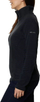 Bluzë polar Columbia Glacial IV Half Zip W, për goca, e zezë