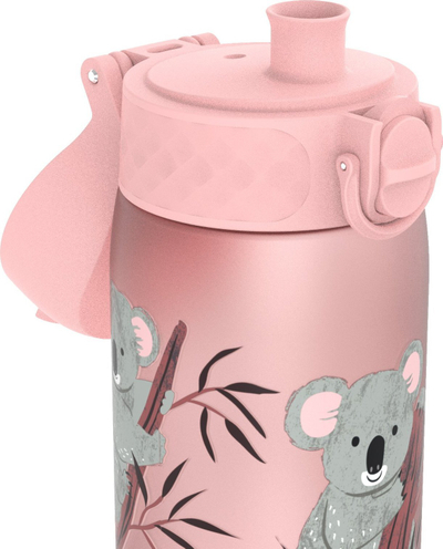 Shishe uji Koala Recyclon, 500ml, që s’rrjedh, rozë