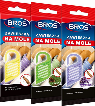 Varëse kundër molave BROS Lavender Moth Hanger, aromë livando, deri 6 muaj mbrojtje