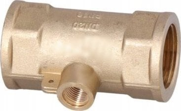 Pjesë lidhëse bronzi Bmeters Tee T 15, G 1/2", për sensor temperature