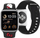 Rrip ore Hello Kitty HKAWLSCHBLK për Apple Watch 42/44/45/49mm, silikon, i zi