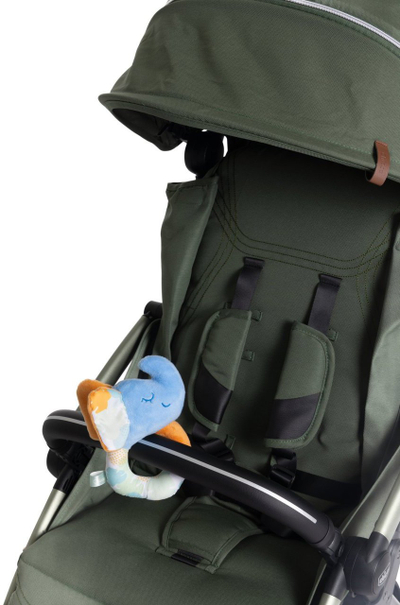 Lodër rrotulluese Chicco Baby Sense and Focus, elefant i butë, për foshnje, blu e çelët