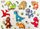 Puzzle druri Smily Play Wooden Puzzle Dinosaurs Anek, 7 copë, me ngjyra