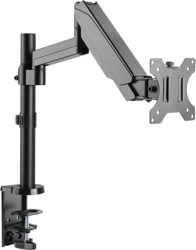 Krah monitori AlzaErgo ErgoArm S05B Tube, për 17"-32", me lartësi që e çon si të duash, i zi