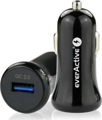 Karikues makine everActive CC-10, Quick Charge 3.0 18W, 12V 24V, i zi