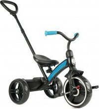 Трицикл за деца Qplay Tricycle Elite Plus, рачка за родител, EVA гуми, сина