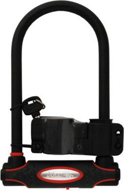 Master Lock Тежок D Заклучувач за Велосипед, Црн