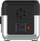 Stacion portativ energjie Wonder WX600, 300W, 72800mAh, i zi me të kuqe