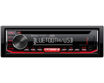Radio makine JVC KD-T702BT, Bluetooth, USB, e zezë