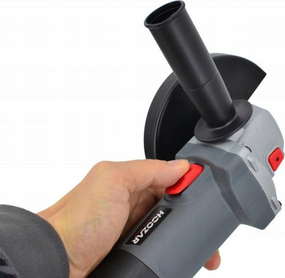 Mulli këndor Hoozar, 125mm, 800W, gri me të zezë