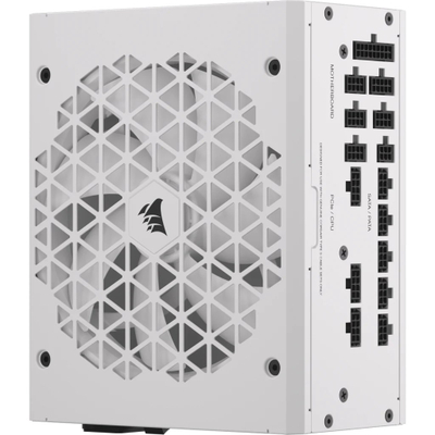 Напојување Corsair RM1000x Shift, 1000W, ATX, целосно модуларно, бело