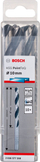 Shpues metalik HSS Bosch cylindrical, 10mm, 10 copë