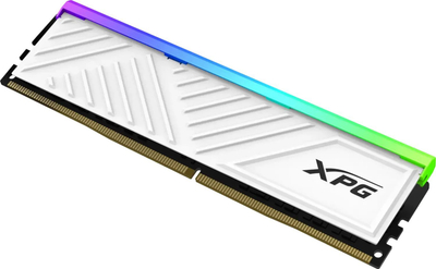 RAM ADATA XPG Spectrix D35G, 32GB DDR4 3200MHz, Dual Kit, RGB, e bardhë