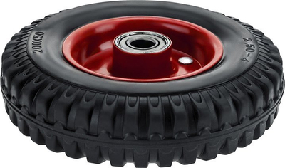 Rrotë karroce pune 69-015, 20cm, 200x50 tubeless, e zezë
