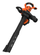 Fshesë kopshti Black&Decker BEBLV300, 3000W, thithëse dhe fryrëse, portokalli