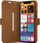 Mbrojtëse telefoni dbramante Copenhagen Slim, për iPhone 12 Pro Max 6.7", lëkurë kafe tan