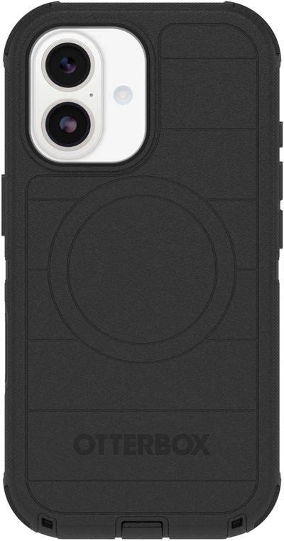 Kapak telefoni OtterBox Defender Pro për iPhone 17, me MagSafe, i zi