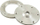 Mbajtës sipëror Rubena DR-MT-155, për sustë ajrore 130 mm, piston 12.4 mm, argjendtë