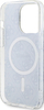 Kllëf telefoni Guess IML 4G MagSafe për iPhone 15 14 13, polikarbonat TPU, blu