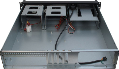 Shasi serveri Inter-Tech IPC 2U-2098-SK, 2U, 48.3cm, e zezë