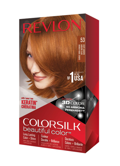 Ngjyrë për flokë Revlon, 53 Light Auburn, 59.1 ml
