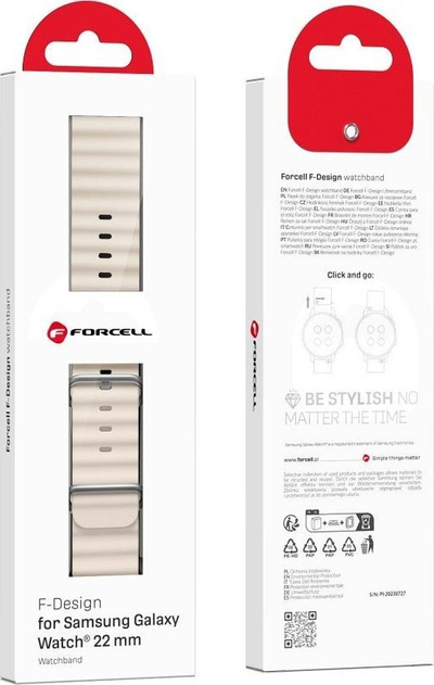 Rrip ore Forcell F-Design FS01 për Samsung Watch, 22mm, Starry