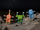 Lodra ndërtuese Marioinex Mini Waffles, 60 copë, Space Jinks, shumëngjyrëshe