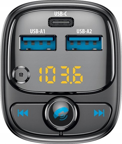 Transmiter FM Forever TR-370, Bluetooth, 30W PD, i zi