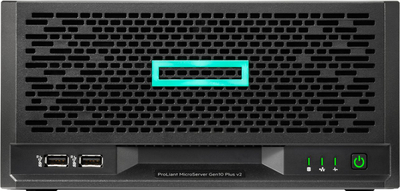 Сервер HPE ProLiant MicroServer Gen10 Plus v2, Intel Xeon E, 4x 1Gb LAN, црн