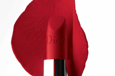 Rimbushje buzëkuqi Dior Rouge Dior 999, mat, e kuqe