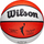 Top basketbolli Wilson WNBA Authentic WTB5100XB, për brenda e për jashtë, portokalli