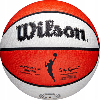 Top basketbolli Wilson WNBA Authentic WTB5100XB, për brenda e për jashtë, portokalli