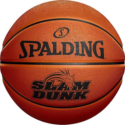 Top basketbolli Spalding Slam Dunk, masa 6, portokalli