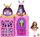 Shpi kukullash Enchantimals Dollhouse Playset, set lojrash, shumëngjyrëshe