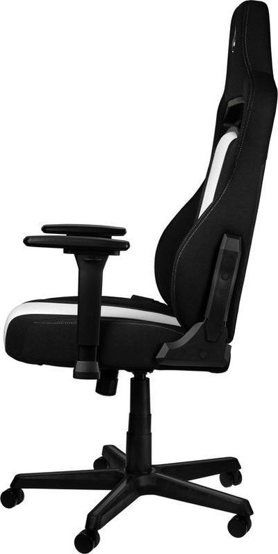 Karrige gaming Nitro Concepts E250, pëlhurë, 2D, e zezë e bardhë