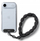 Рака држач за телефон Ringke Holder Link Puffer, лесен полиестер, со карабинер, црна Calm Black