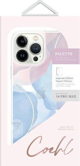 Mbrojtëse telefoni Uniq Coehl Palette për iPhone 14 Pro Max 6.7", transparente blu
