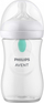 Biberon Philips Avent Responsive AirFree SCY673/01, 260 ml, pa BPA, transparent