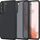 Maskë telefoni Spigen Ultra Hybrid për Galaxy S22, transparente, që e mbron nga rëniet, e zezë