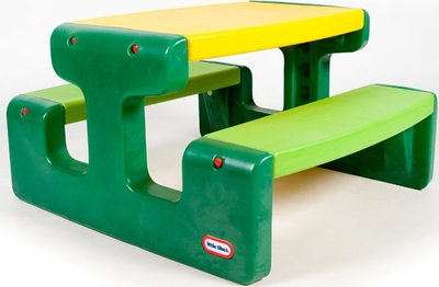 Пикник маса Little Tikes, зелена