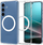 Mbështjellës telefoni Spigen Ultra Hybrid MagSafe, Samsung Galaxy S25 Plus, transparent, i bardhë