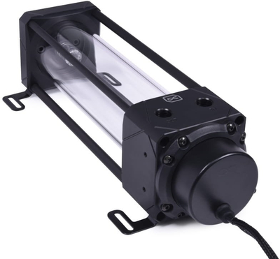 Rezervuar uji për PC Alphacool Eisbecher Aurora D5, 250mm, xham dhe acetal, me pompë VPP Apex D5