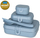 Set lunchbox me lugë pirun thikë Koziol Pascal Ready, 4 pjesë, pa BPA, flower blue