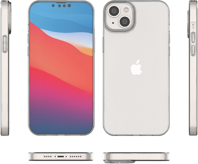 Këllëf telefoni Ultra Clear për iPhone 14 Plus, 0.5mm, transparent