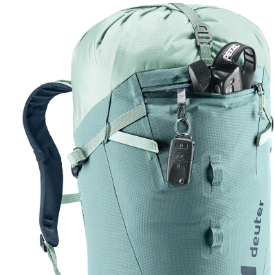 Çantë shpine Deuter Guide 28 SL, 28L, për alpinizëm, Jade Frost