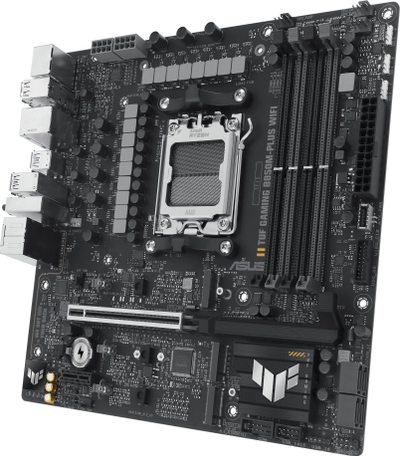 Pllakë amë ASUS TUF Gaming B850M Plus WiFi, AMD AM5, DDR5, Micro ATX