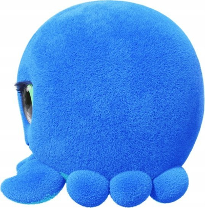 Figurinë lodër Flockies Blue Crab, seri me figura për koleksion, gaforre blu