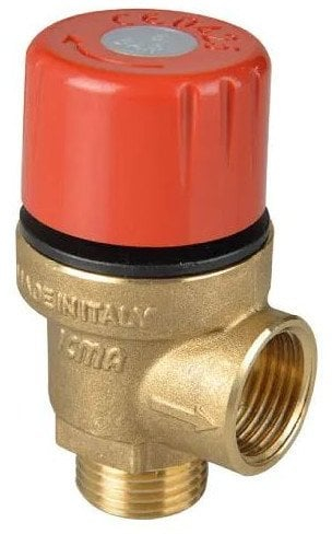 Valvul sigurie Icma, 1/2", 6 bar, M/F